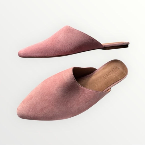 Madewell The Remi Mule in Pink Suede - Picture 6 of 12